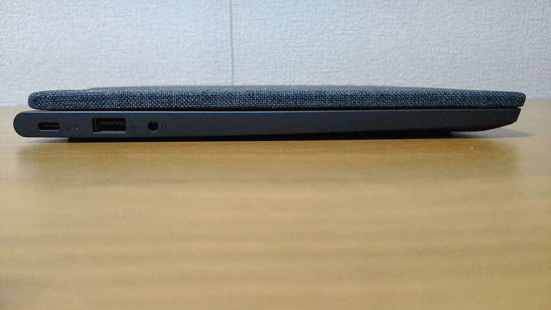 Lenovo Yoga 650のインターフェースの左側