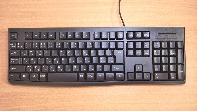 raytrek MV付属のキーボード