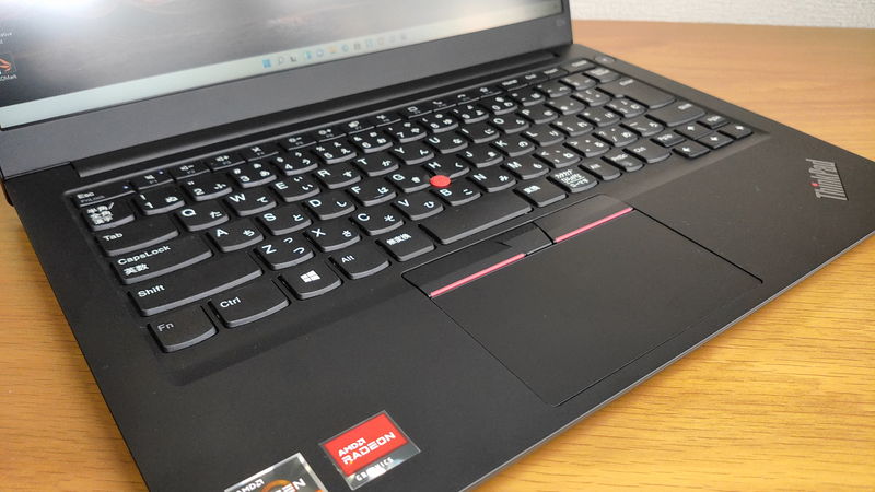 ThinkPad E14 Gen 3 AMDのデザイン1